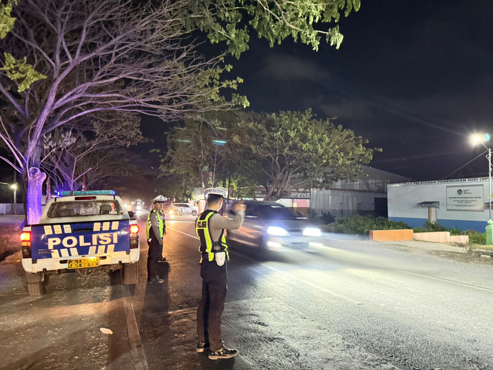 Polres Majene Cegah Pelanggaran dan Kejahatan Di Jalan‎