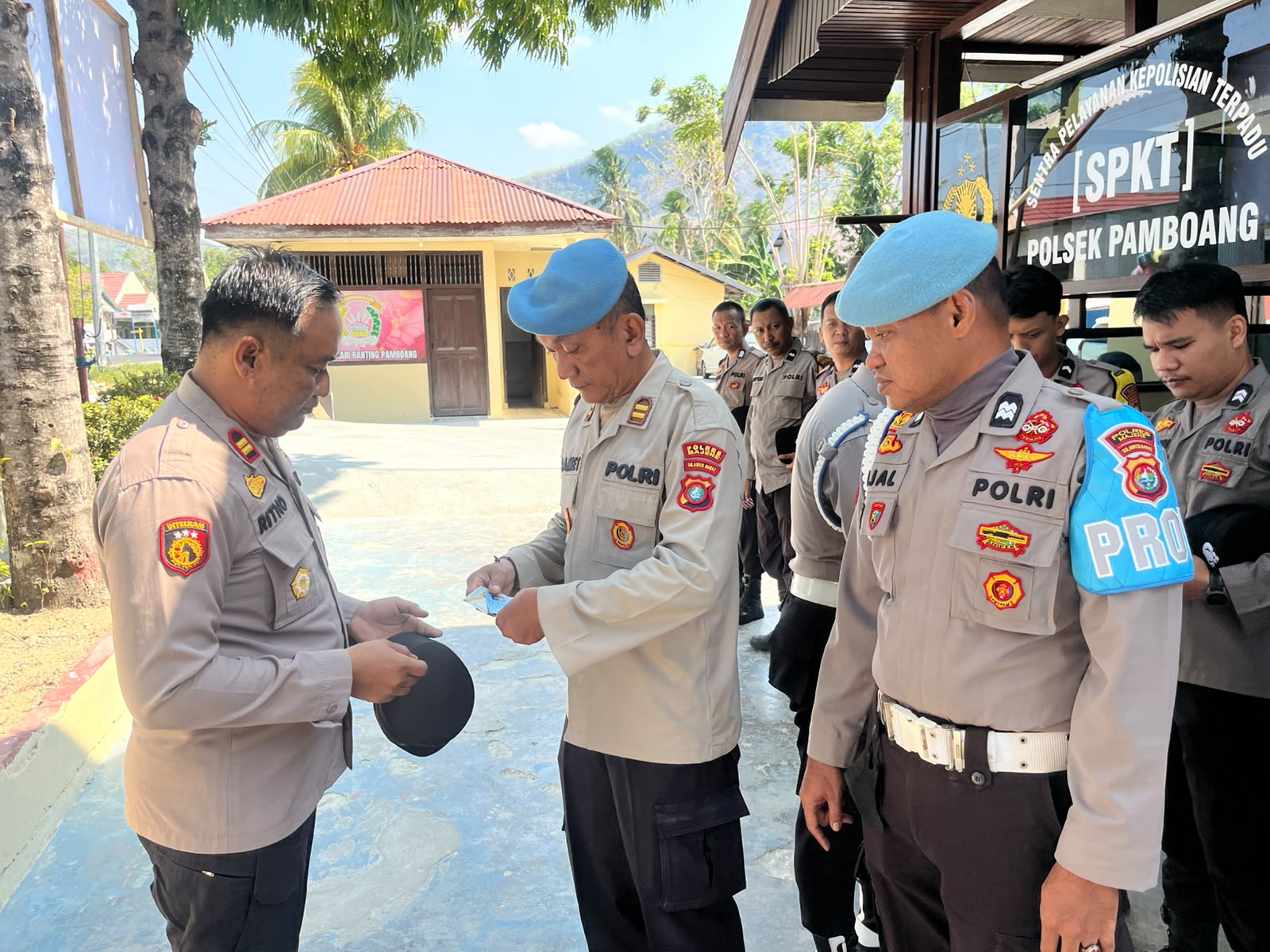 Gaktiblin Mendadak, Propam Polres Majene Periksa Personel Polsek Pamboang