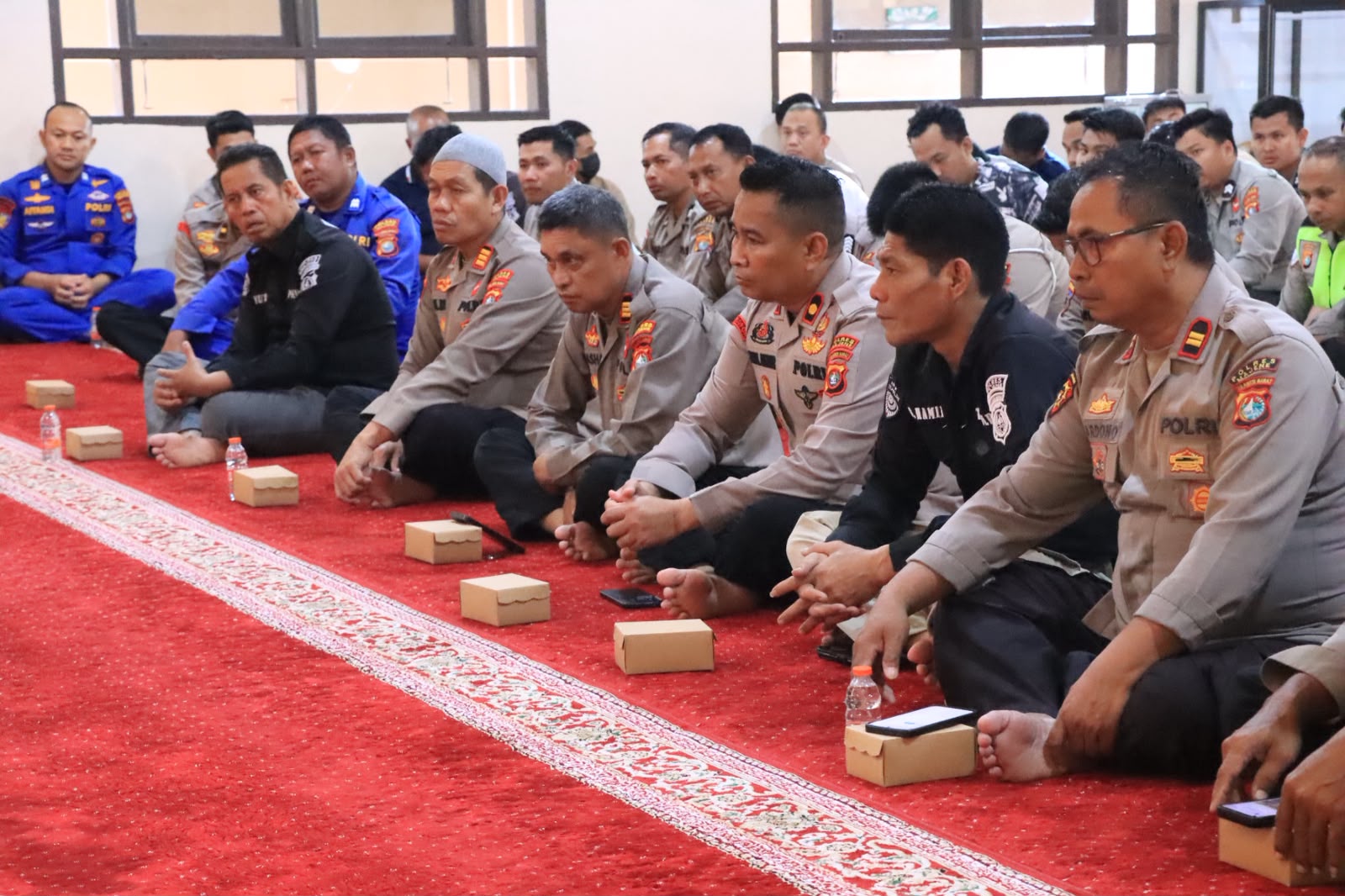 Polres Majene Tanam Nilai Agama Lewat Binrohtal