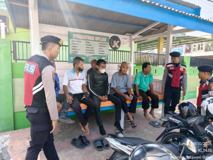 Patroli Bersepeda, Sat Samapta Polres Majene Sasar Pelajar dan Pangkalan Ojek