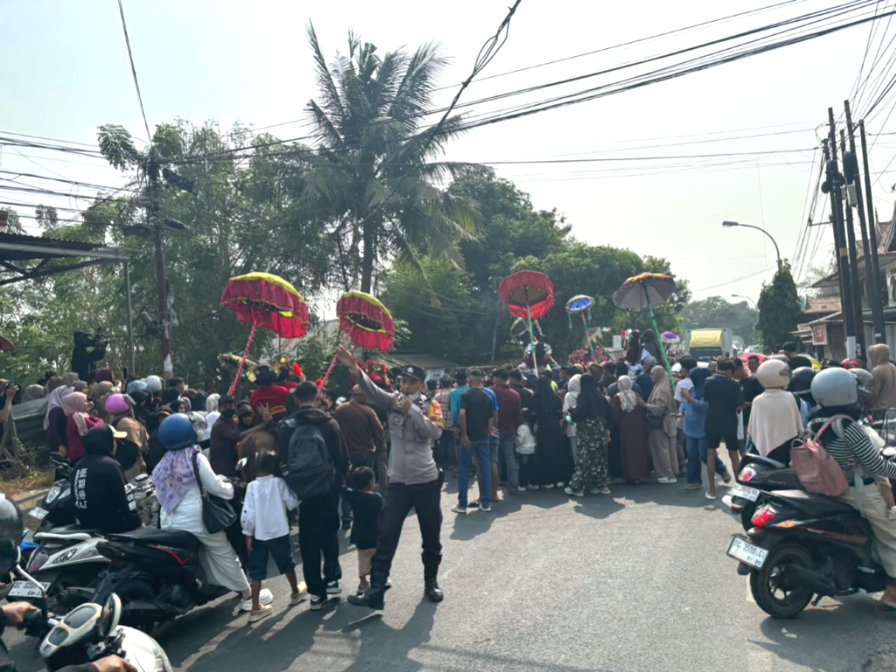 Polsek Banggae Kawal Tradisi Messawe Totamma