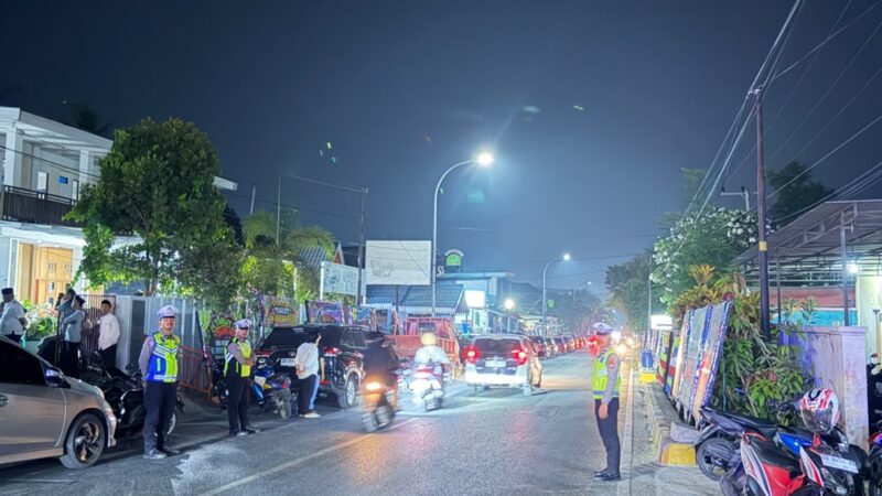 Patroli Blue Light Satlantas Majene Sasar Jalur Trans Sulawesi