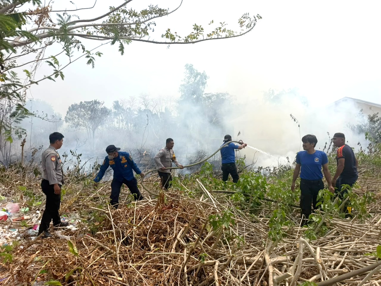Cepat Tanggap, Api di Leppe Berhasil Dipadamkan